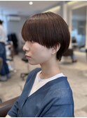 マッシュショート／縮毛矯正／似合わせカット