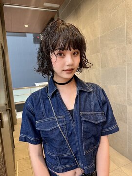 スニュウ(snuw) 【snuw mina】ボブパーマ/ボブレイヤーパーマ/パーマ女子/伏見