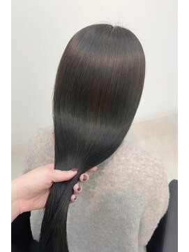 ワク 藤沢店(waku) 透明感カラー オリーブ 髪質改善