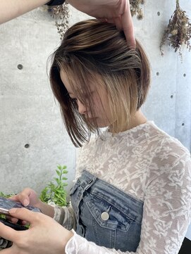 キーチェ 梅田中崎町(keych) レイヤーカット/ウェットヘア/デザインカラー[梅田駅/中崎町駅]