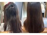 骨格矯正カット+潤艶縮毛矯正+Aujua髪質改善トリートメント￥29080→￥23270
