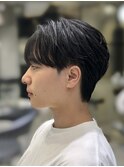 men's/メンズ/メンズカット/ブリーチ/センターパート/池袋