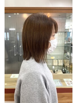 トップヘアー 中庄店(TOP HAIR fuapua) 外ハネボブ【りり】