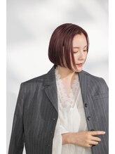 ◇従来のカラーの10分の1以下のダメージレスのヴィラロドラオーガニックカラーで艶やかな仕上がりに◎