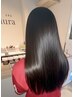 【髪質改善で美髪へ】似合わせカット+カラー+美髪縮毛矯正+シルクTR¥ 24,800