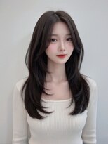 セブンルックス(7LOOKS) 【レイヤー】シルバーアッシュグレー×ロングヘア