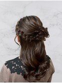 福岡/天神《くるみちゃんヘアアレンジ》LIVE推し活/結婚式セット
