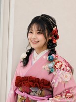 美容室サラサ 山鼻店 振袖着付け