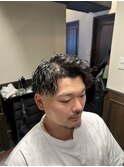 ツイスパフェードカット