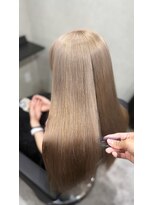 エイル リュクス(Aujua Eir LUXE)&nbsp;【上野指名】ミルクティグレージュ/ブリーチ2回