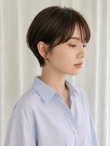 トリッカ 銀座(tricca)&nbsp;コンパクトショート/小顔ショート/ダークブラウン/丸みショート