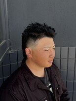 ケースタイル(K-style) スキンフェード バックながめ