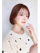 イルウィ(irwi)&nbsp;【門前仲町】透明感ショコラブラウンカラー　レイヤーボブ
