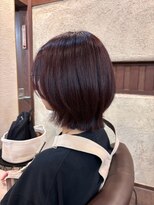 穀雨(Kokuu)&nbsp;【ミニボブ】丸みと艶感で魅せる大人可愛い似合わせボブ