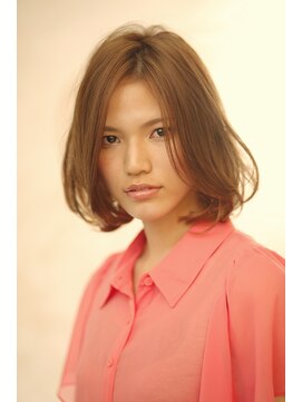 ブーケ(BOUQUET) 肩につく長さでふんわりさせたい方におすすめボブ