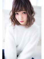 アンジュ ヘアー(Ange hair)&nbsp;アンジュヘアー　無造作ウェーブボブ