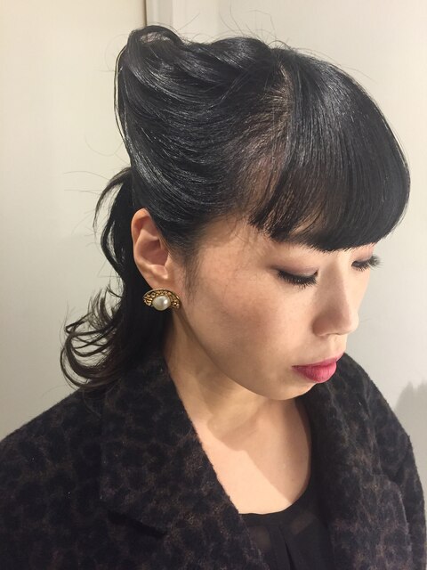 ticro大石ヘアアレンジ猫耳モード