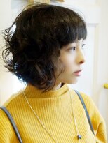 エアリー ヘアーデザイン(airly hair design)&nbsp;[airly]ぱっつんボブと波ウエーブ