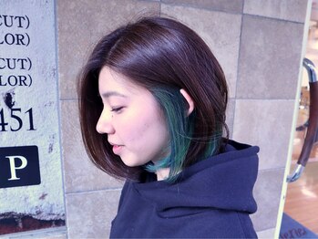 ヘアサロン ルネ 経堂店(Rene)の写真/外国人のような透明感と艶を叶えてくれる話題の''イルミナカラー''取扱い☆通常カラーに+1000円で変更可能