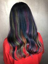 テテ(TETE) 派手髪 ユニコーンカラー 長堀橋×心斎橋