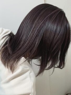 グロウ 上野御徒町(grow) ピンクベージュ/ハイライトカラー/小顔/ボブルフ[上野/御徒町］