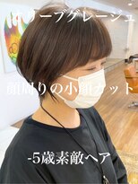 ノラキチジョウジ(NORA KICHIJOJI)&nbsp;#耳かけショートカット#ワイドバング#くびれショート#-5歳