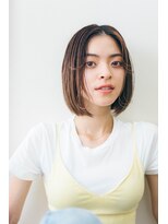 ピズム(PISM)&nbsp;センターパートAラインボブ