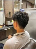 ナチュラルパーマ[錦糸町]<理容室>[Men's]