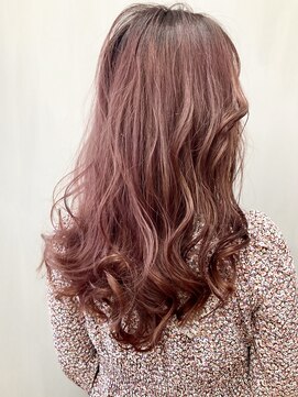 トップヘアー 玉島店(TOP HAIR) ピンクグラデーション _ シャドールーツ