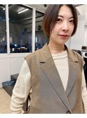 ナチュラルグラデーション×マッシュショート《伏見/栄/名駅》