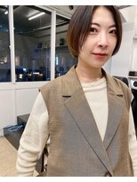 ヤーン(yearn) ナチュラルグラデーション×マッシュショート《伏見/栄/名駅》