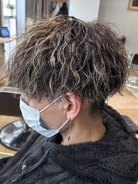 アルーシェ 新宿店(Alushe) ツイスパ×ハイライトマッシュ