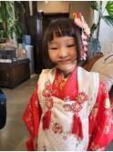 七五三☆三歳ボブスタイル