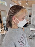 フェイスフレーミング~ミルクティーベージュ