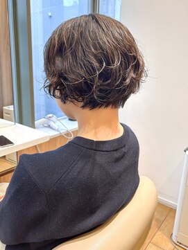 レトン 銀座(leton) ニュアンスパーマ/ショートボブ［東銀座/銀座］