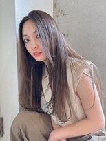 ルービック 梅田茶屋町(Rubik)&nbsp;イルミナ×ブリーチなしWカラー/ヌーディーカラー