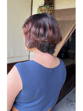 ムク(MUKU) ピンキーオレンジ＋ショート