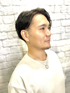 グレイスフルバーバー 赤坂見附店 ビジネスシーン大活躍！アレンジパーマ【赤坂】【床屋】