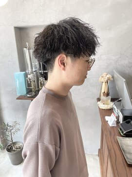 ロンドカスティーヨ 四日市(Lond castillo) 【萩原】ツイストスパイラルパーマ/メンズマッシュ/メンズヘア