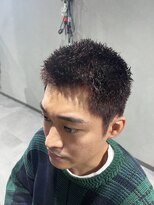 スウェル 柏店(Swell)&nbsp;ハイライト/マッシュパーマ/ウルフ/アッシュブラック/柏/MEN'S