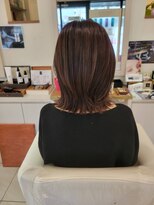 フレイストート(Frais Tout) ブラウンベージュ　カラー　髪質改善　韓国風　オージュア