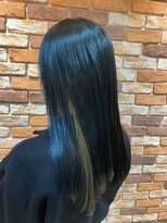 インパークス 草加店(INPARKS)&nbsp;インナーカラー×ダークブルー