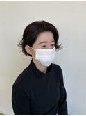 【ショート パーマヘア】