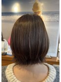 レイヤーくびれボブ