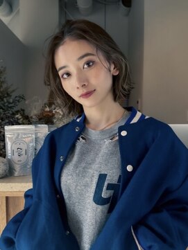 エルム 原宿 表参道(yelm) ★くびレイヤーエモージュイメチェンハッシュカットフルバング