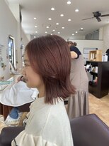 ヘアメイクヒール 【天使のカット☆ジュエリーピンク】八戸子供カットカラー・10代