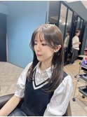 韓国風レイヤーカット