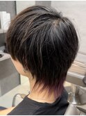 襟足カラー
