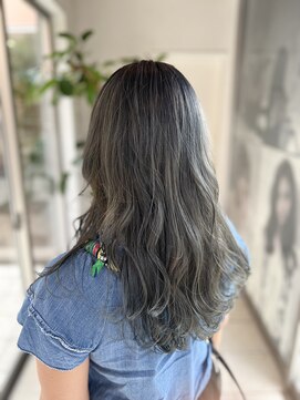 クロエ バイ ラヴィズム 小針店(CLOE by LUVISM) ダブルイルミナカラーブルーグレー