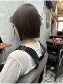 切りっぱなしボブ/ぷつっとボブ/ストレートボブ/ストンボブ